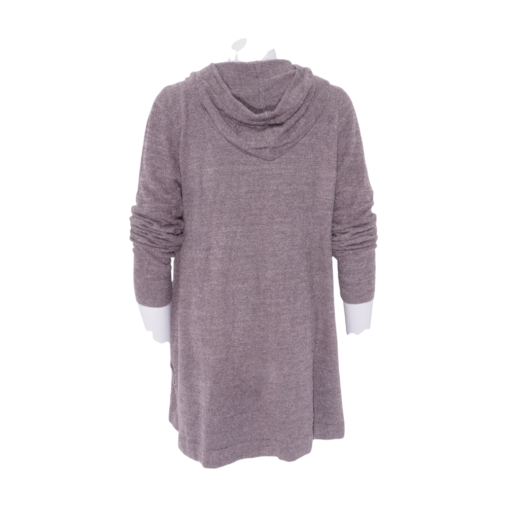 Barefoot Dreams Gray Cardigan Sweater – Image 2