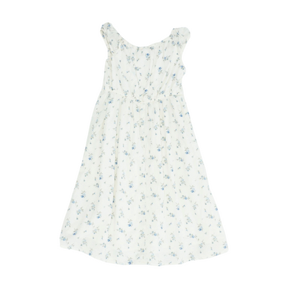 White Floral Dress