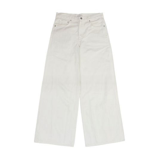 White Wide Leg Jeans