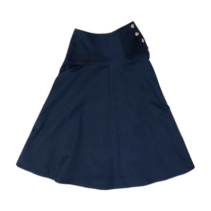 Navy Midi Skirt