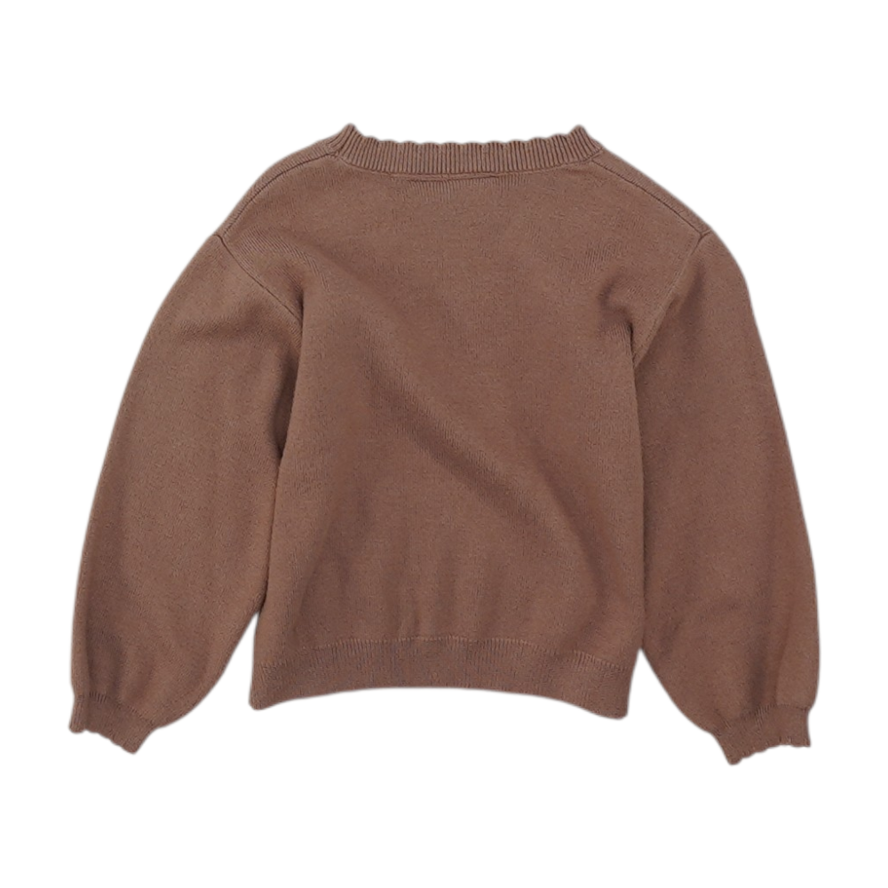 Brown Pullover Sweater