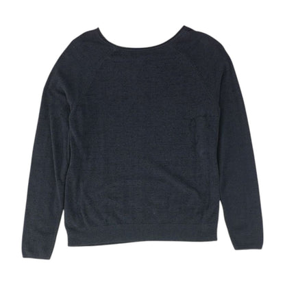 Black Solid Pajama Top