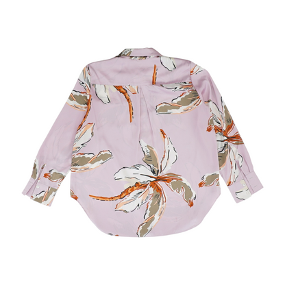 Pink Floral Button Down