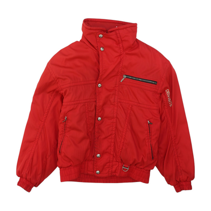 Vintage Red Solid Jacket