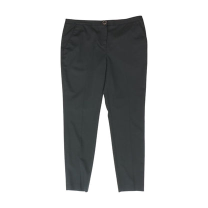 Black Solid Pants