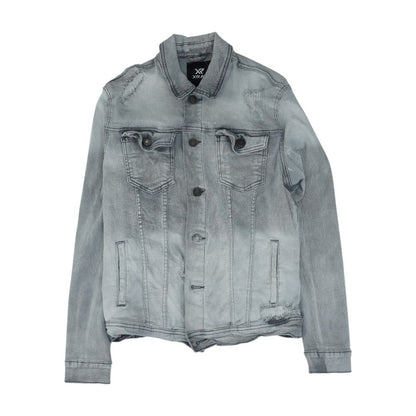 Gray Denim Coat