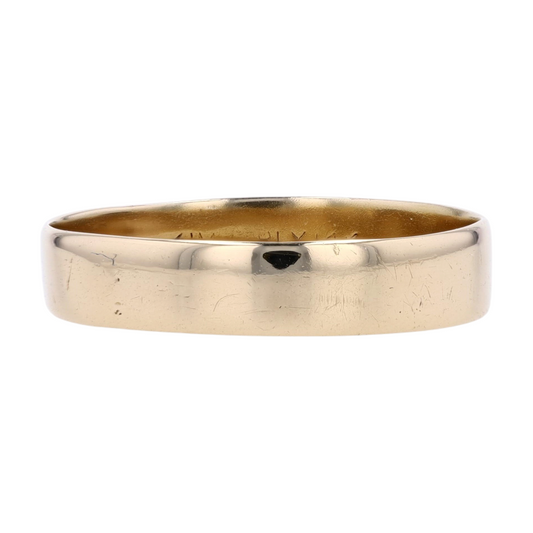 14K Yellow Gold Band Ring
