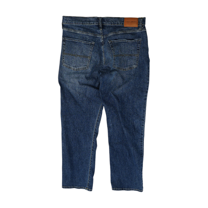 Navy Straight Jeans