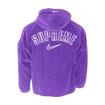 Spring-Summer 2022 Nike Purple Arc Corduroy Hooded Jacket
