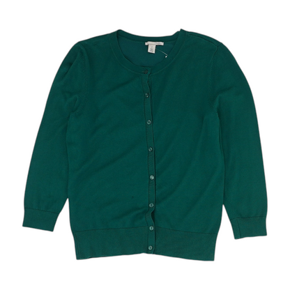 Teal Cardigan Sweater