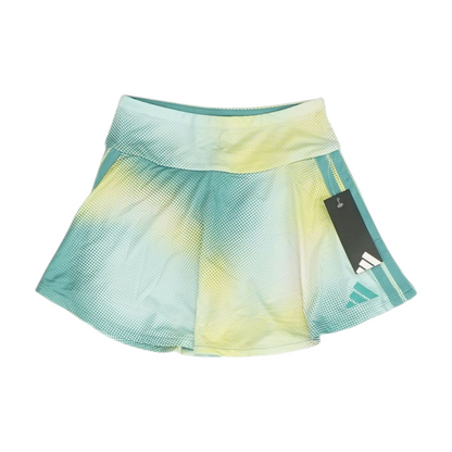 Green Print Skort