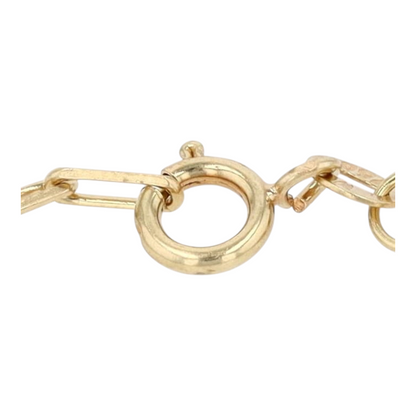 Yellow Gold Chain Bracelet