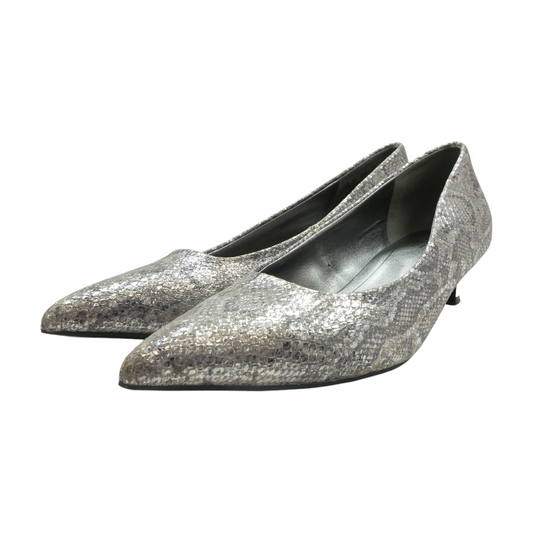 Silver Pump Heels