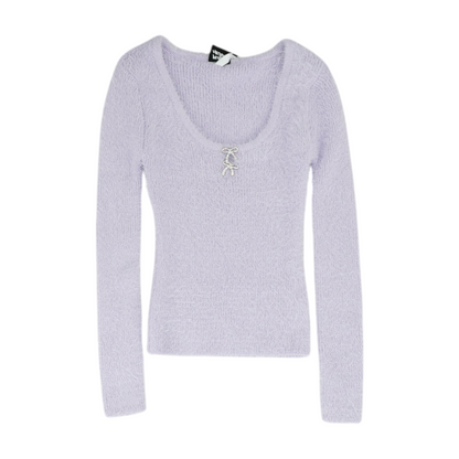 Lavender Pullover Sweater