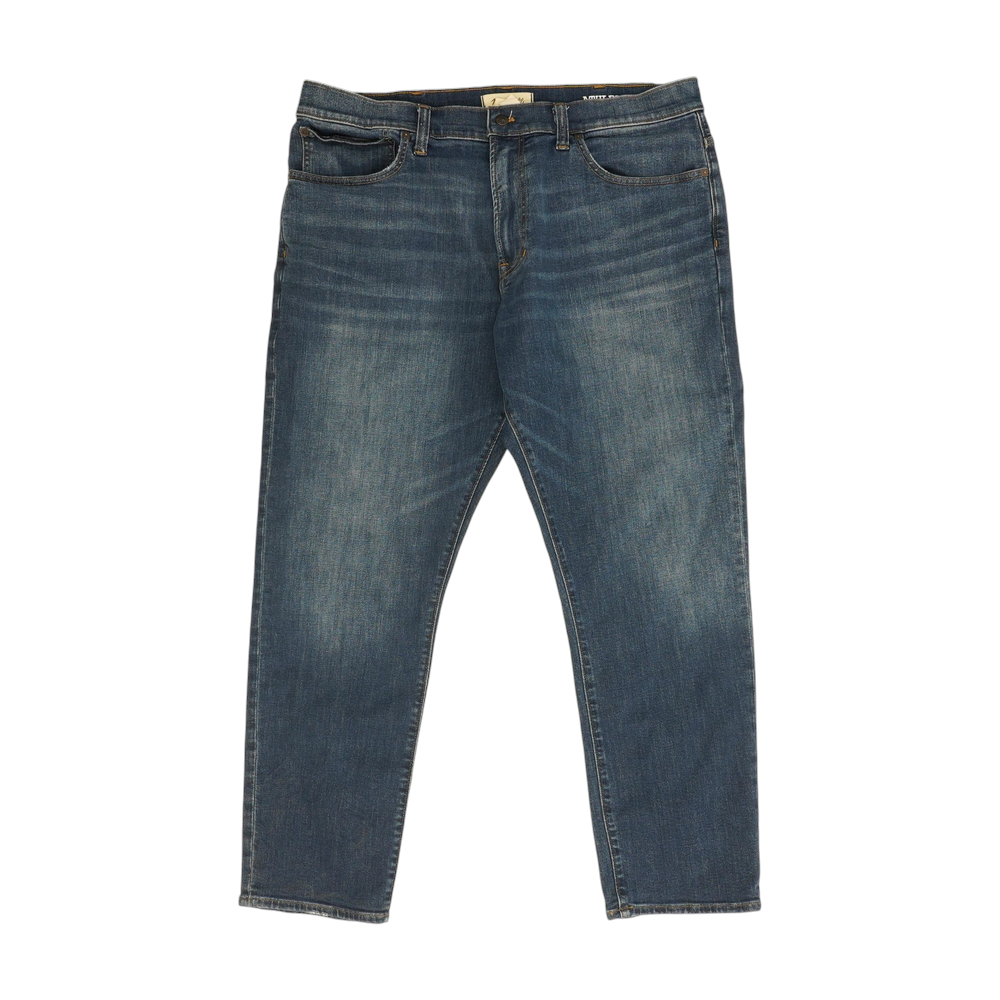 Navy Athletic Jeans