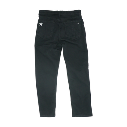 Black Straight Jeans