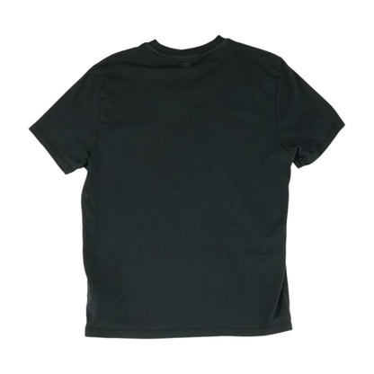 Black Solid Crewneck T-Shirt