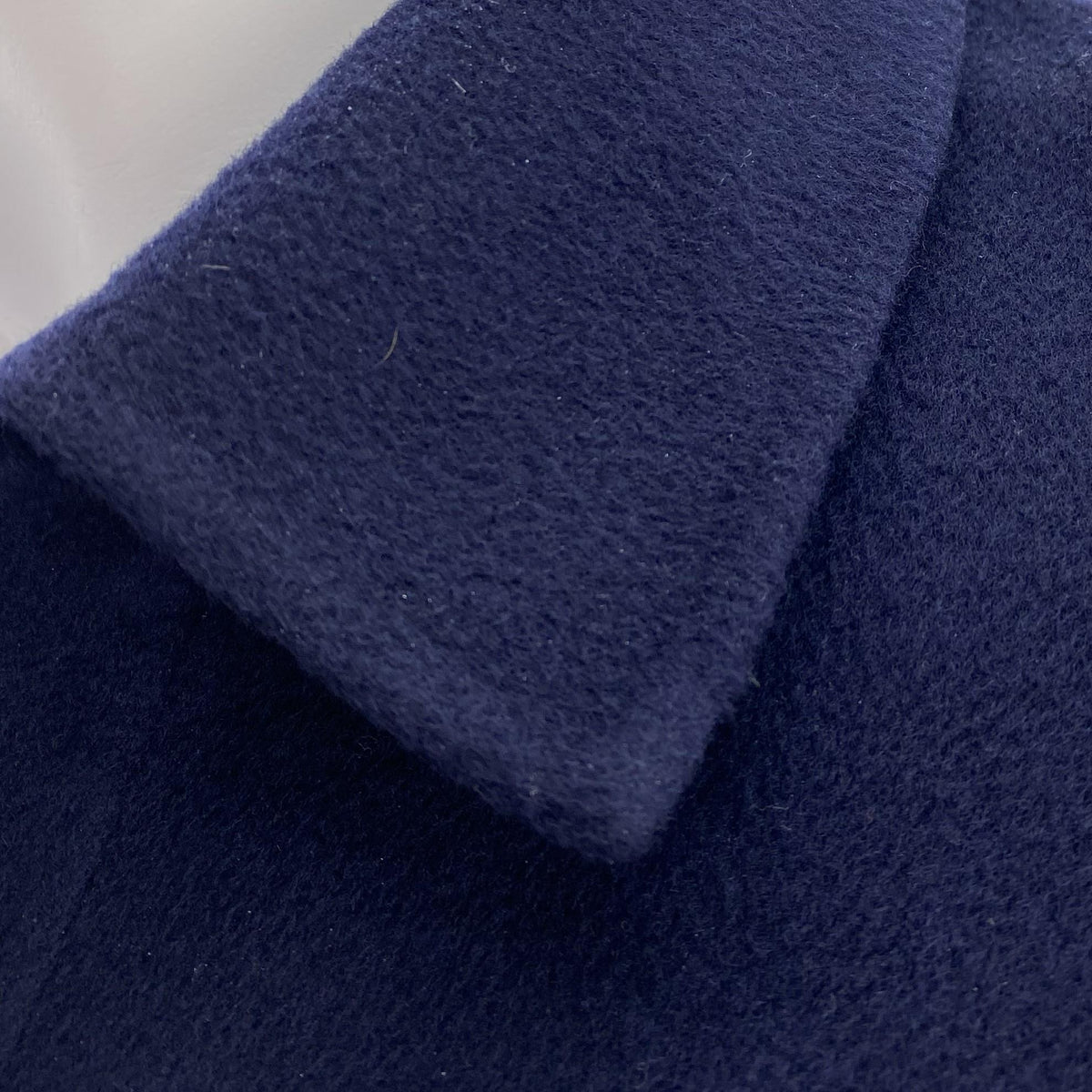 Double-sided Wool and Cashmere Jacket in Navy