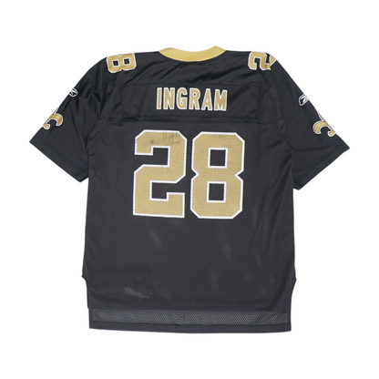Vintage NFL Equipment On Field New Orleans Saints #28 Mark Ingram Jersey
