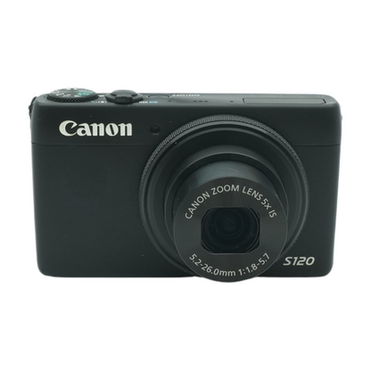 PowerShot S120 (12.1MP) Digital Point & Shoot Camera