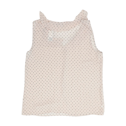 Beige Geometric Blouse