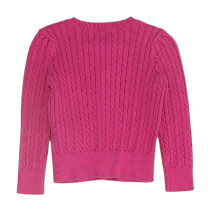Pink Cardigan Sweater