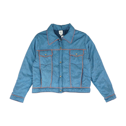 Blue Solid Jacket