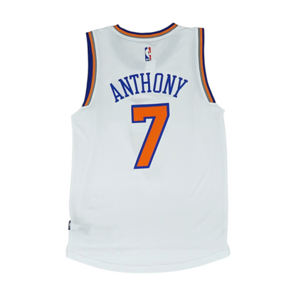 Men's White New York Knicks Sleeveless Jersey