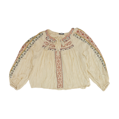 Beige Blouse