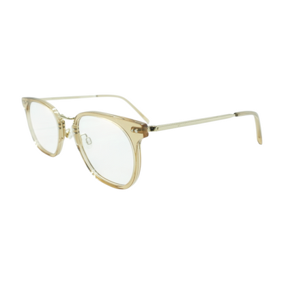Gold Halton M Square Prescription Eyewear