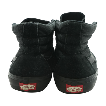 Black High-Top Athletic Shoes