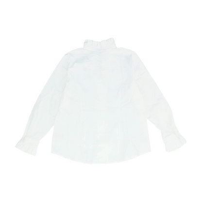 White Petite Button Down