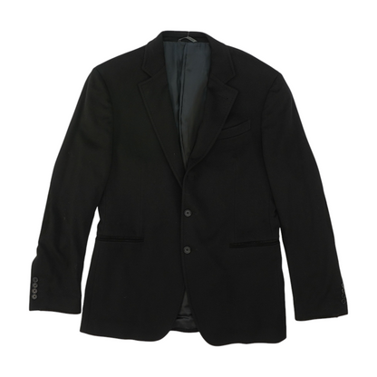 Black Solid Sport Coat