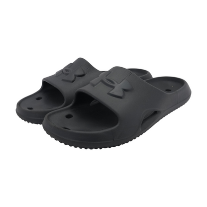 Black Athletic Slide