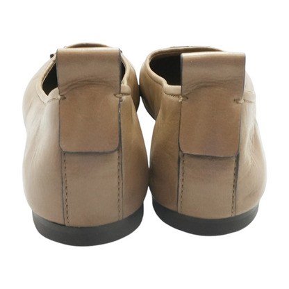 Brown Slip-On Flats