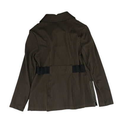 Green Solid Lightweight Jacket
