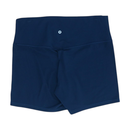 Navy Solid Active Shorts