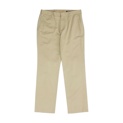 Beige Regular Pants