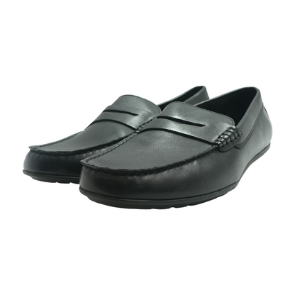 Black Slip-On Dress Shoes