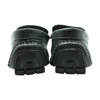 Black Leather Loafer Dress Shoes