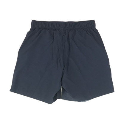 Navy Color Block Active Shorts
