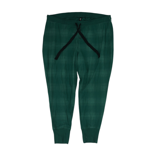 Green Plaid Pajama Bottom