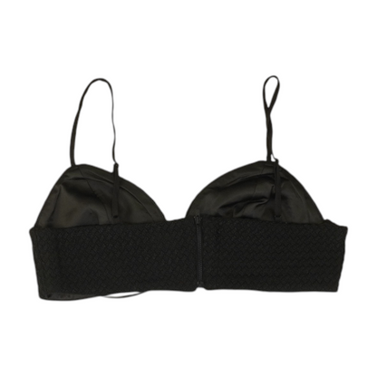 Black Cropped Blouse