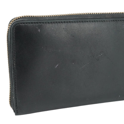 Black Jumbo GG Long Leather Wallet