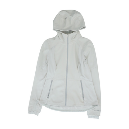 Beige Solid Active Jacket