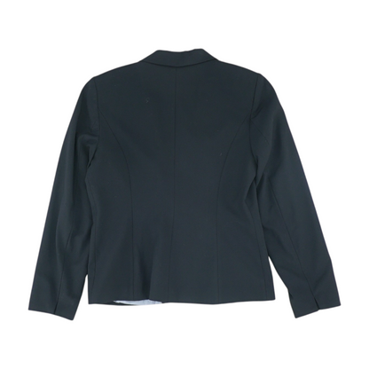 Black Solid Blazer