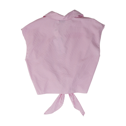 Pink Striped Blouse