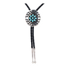 Sterling Silver Turquoise Pendant Necklace