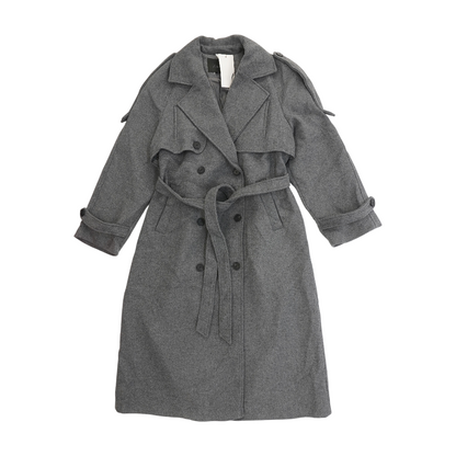 Gray Solid Coat
