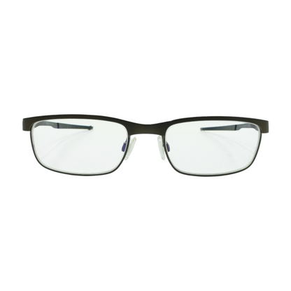 Gray Rectangle Prescription Eyewear